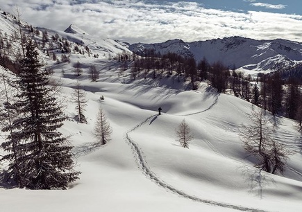 Winter itineraries in Chamois - Author: Antoine Casarotto